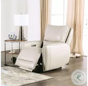 Phineas Beige Power Recliner