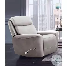 Artemia Light Taupe Power Recliner