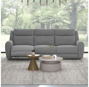 Antonius Gray 87" Manual Reclining Sofa