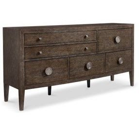 Linea Cerused Charcoal Dresser