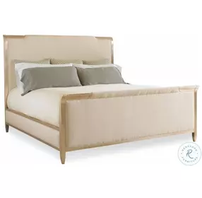 Nite In Shining Armor Pompeii King Upholstered Panel Bed