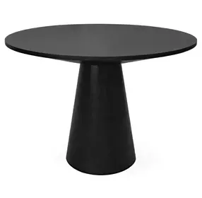 Cove Vintage Black 48" Round Counter Height Dining Table