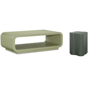 Complements Natural Rectangular Jasper Occasional Table Set