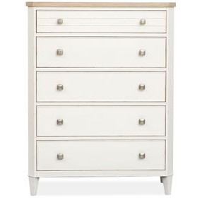 Echo Isles Sea Pearl and Driftwood 5 Drawer Chest