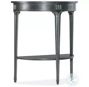 Charleston Green Demilune Accent Table