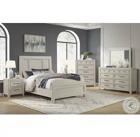 Carlson Washed Linen Panel Bedroom Set