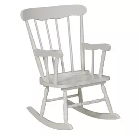 Home Accents White Juvenile Rocker