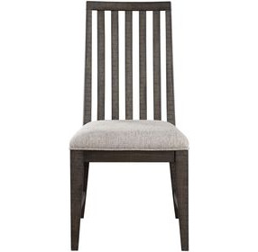 Riverdale Black Slat Back Side Chair Set of 2