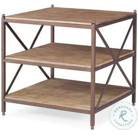 Details Nob Oak Veneers And Bronze Hill Chairside Table
