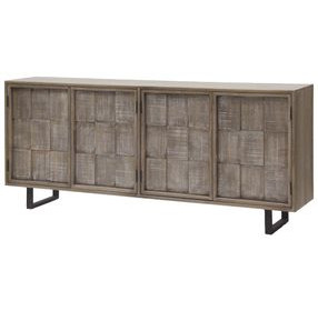 Crossings Casablanca Driftwood 78" TV Stand