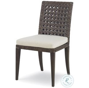 Litchfield Mink Grey And Flax Side Chair