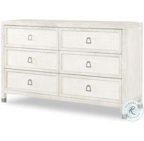 Atlas Off White 6 Drawer Dresser