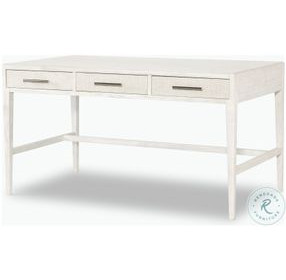 Atlas Off White 3 Drawer Desk