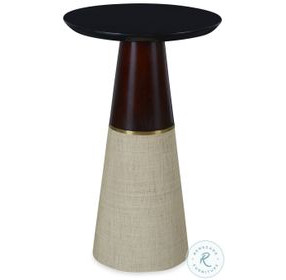 Bria Black Stone Spot Table