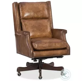 Beckett Natchez Brown Executive Swivel Tilt Chair