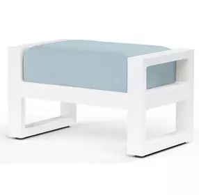 Newport Canvas Skyline Upholstered Outdoor Rectangular Ottoman