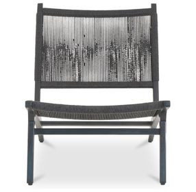 Palma Black Outdoor Lounge Chair
