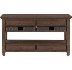 Oliver Brown Sofa Table