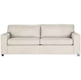 Kylo Chiffon Natural 85" Sofa