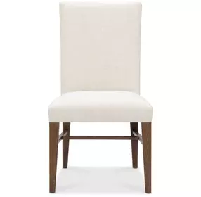 Driftwood White Upholstered Side Chair