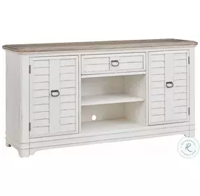Meadowbrook Whitewash And Sand Top Server