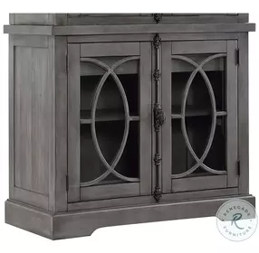 Camis Distressed Grey Pine Curio Base