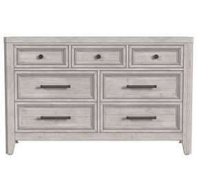 Carlson Washed Linen 7 Drawer Dresser