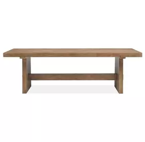 Fernholt Belgian Wheat 96" Rectangular Dining Table