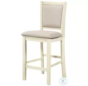 Amy Bisque Counter Height Stool Set Of 2