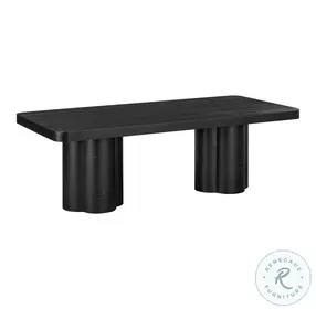 Bambi Black Ash Dining Table