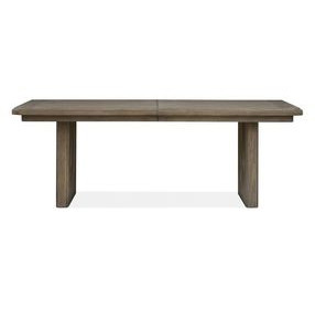 Westbourne Dark Umber 108" Extendable Rectangular Dining Table