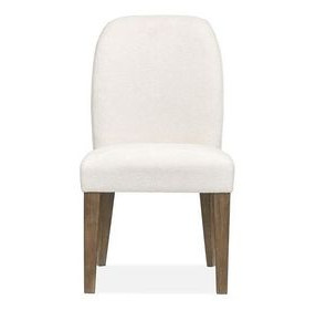 Westbourne White Upholstered Host Chair Set of 2