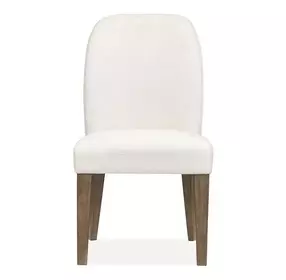 Westbourne White Upholstered Host Chair Set of 2