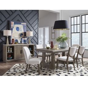 Westbourne Dark Umber Extendable Rectangular Dining Room Set