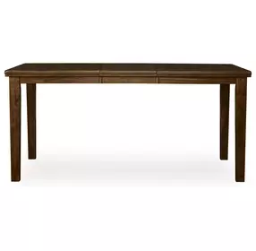 Ralene Medium Brown 78" Extendable Rectangular Counter Height Dining Table