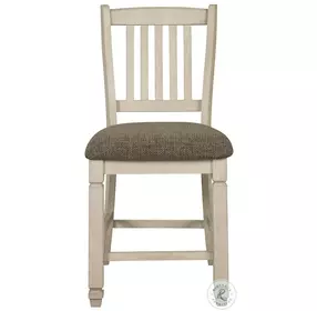 Bolanburg Two Tone Upholstered Bar Stool Set of 2