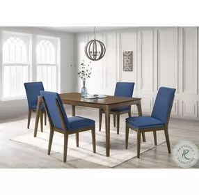 Maggie Walnut Dining Room Set
