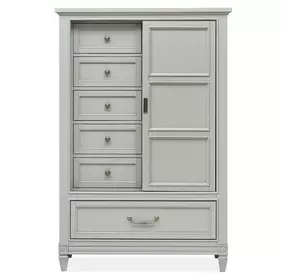 Glenbrook Pebble 6 Drawer Door Chest