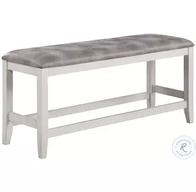 Richland Brown Counter Height Bench