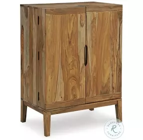 Dressonni Brown Bar Cabinet
