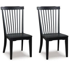 Chadworth Black Side Chair Set of 2