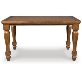 Chadworth Brown 66" Rectangular Counter Height Dining Table