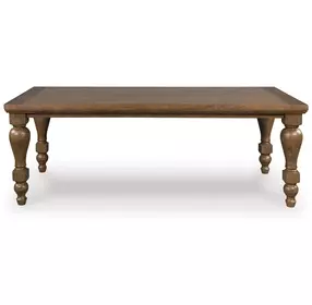 Chadworth Brown 86" Rectangular Dining Table
