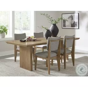 Sherbana Light Brown Rectangular Extendable Dining Room Set