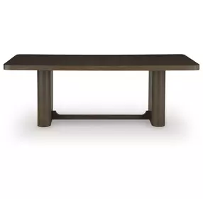 Darimore Burnished Brown 84" Rectangular Dining Table