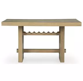 Drovlayne Light Brown 66" Rectangular Counter Height Dining Table