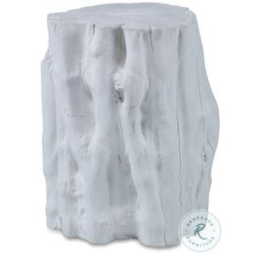 Complements White Outdoor 18" Side Table