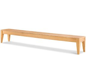 Outdoor Complements Brown Drift Accent Bench
