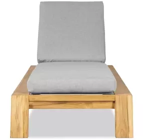 Outdoor Complements Brown Solera Poolside 35" Reclining Chaise