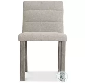 Monolith Beige Performance Fabric Side Chair Set of 2